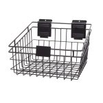 ez slatwall 12 inch wire basket