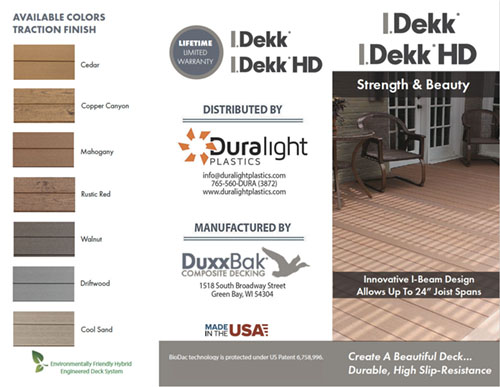 I.Dekk & I.Dekk HD Trifold Brochure