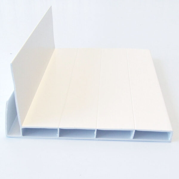 EZ Slatwall PVC J-Trim - Duralight Plastics