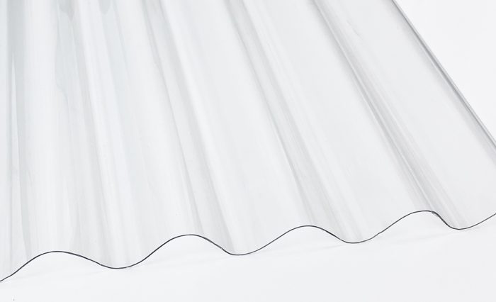 corrugated polycarbonate sine wave